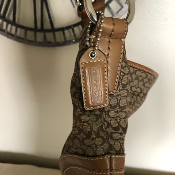 Coach signature bag khaki - Picture 2 of 3